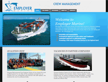 Tablet Screenshot of employer-marine.com